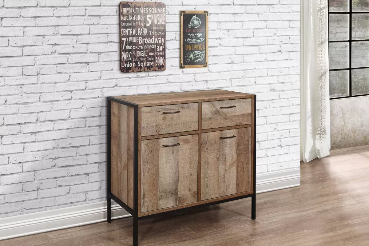 Urban Rustic 2 Door 2 Drawer Sideboard