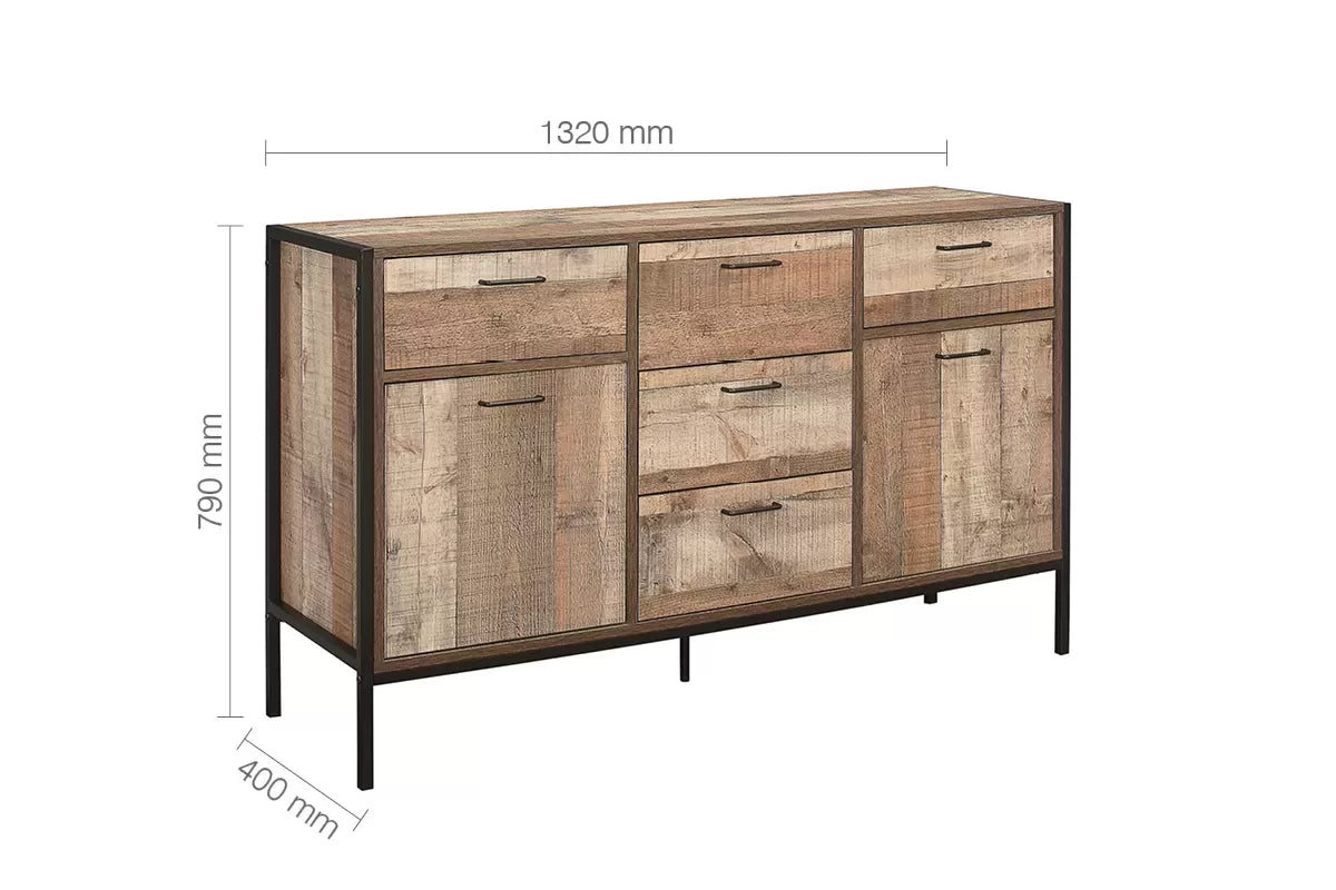 Urban Rustic Large Sideboard
