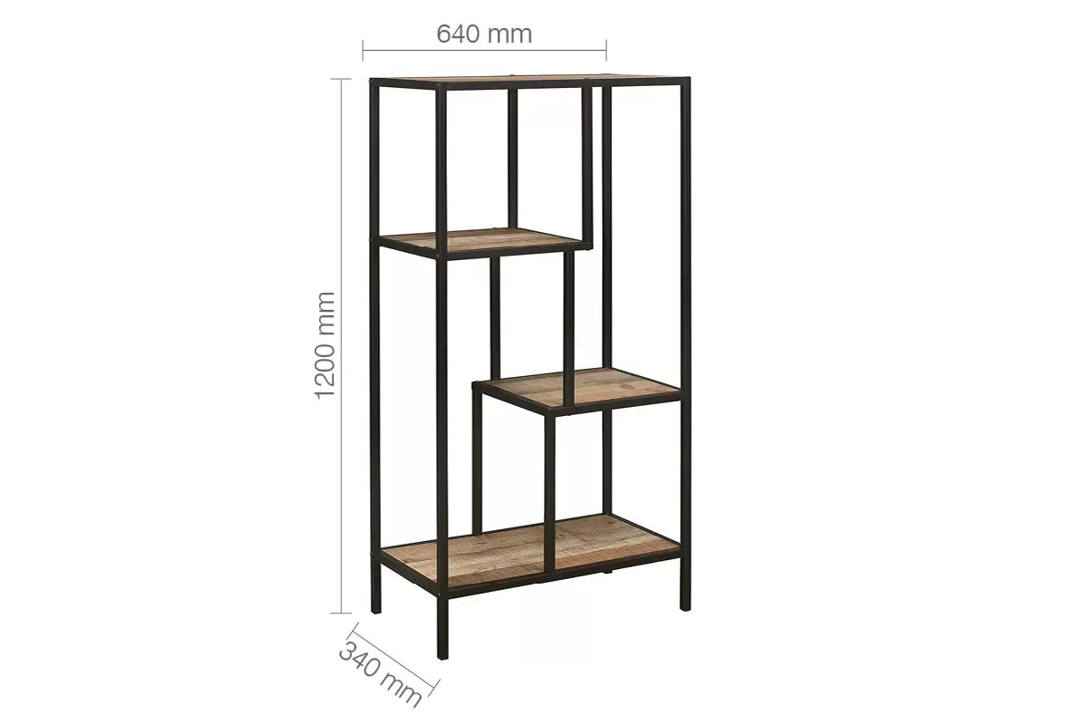 Urban Rustic Medium Shelving Unit
