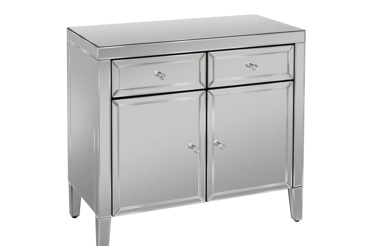 Valencia Mirrored 2 Drawer 2 Door Sideboard