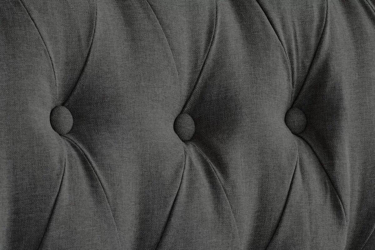 Valentino Charcoal Storage Double Bed + Bliss Double Mattress