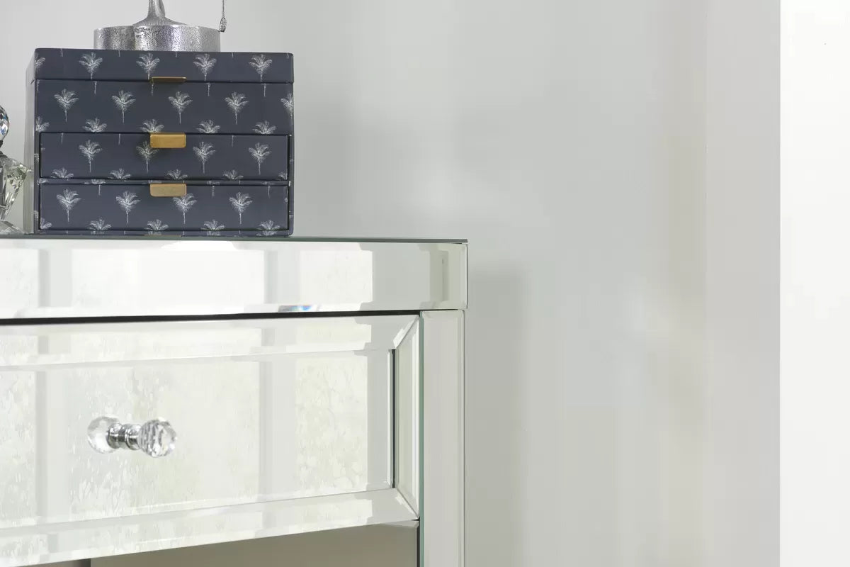 Valencia Mirrored 2 Drawer Dressing Table