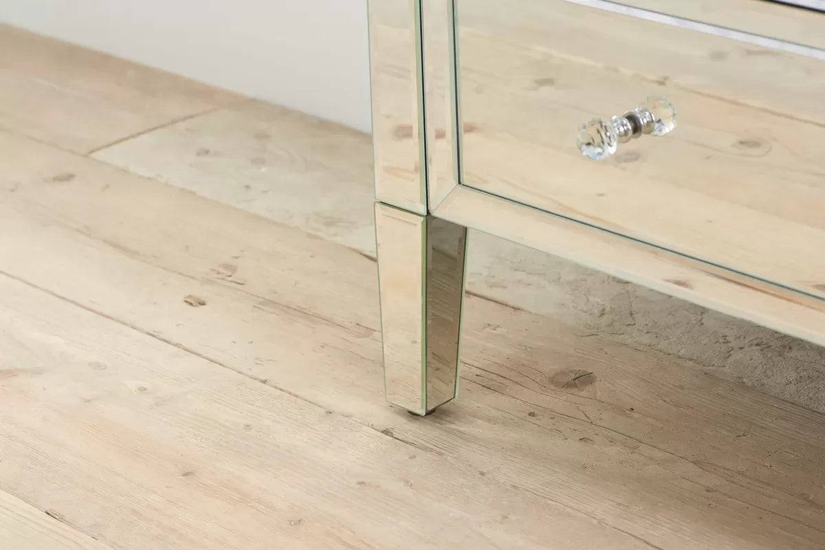 Valencia Mirrored 3 Drawer Chest