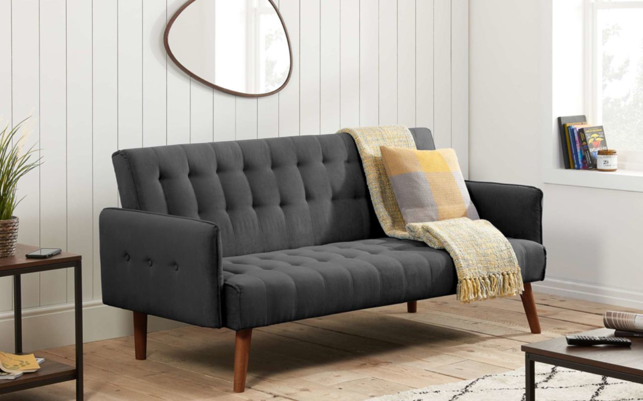 Hudson Grey Sofa Bed