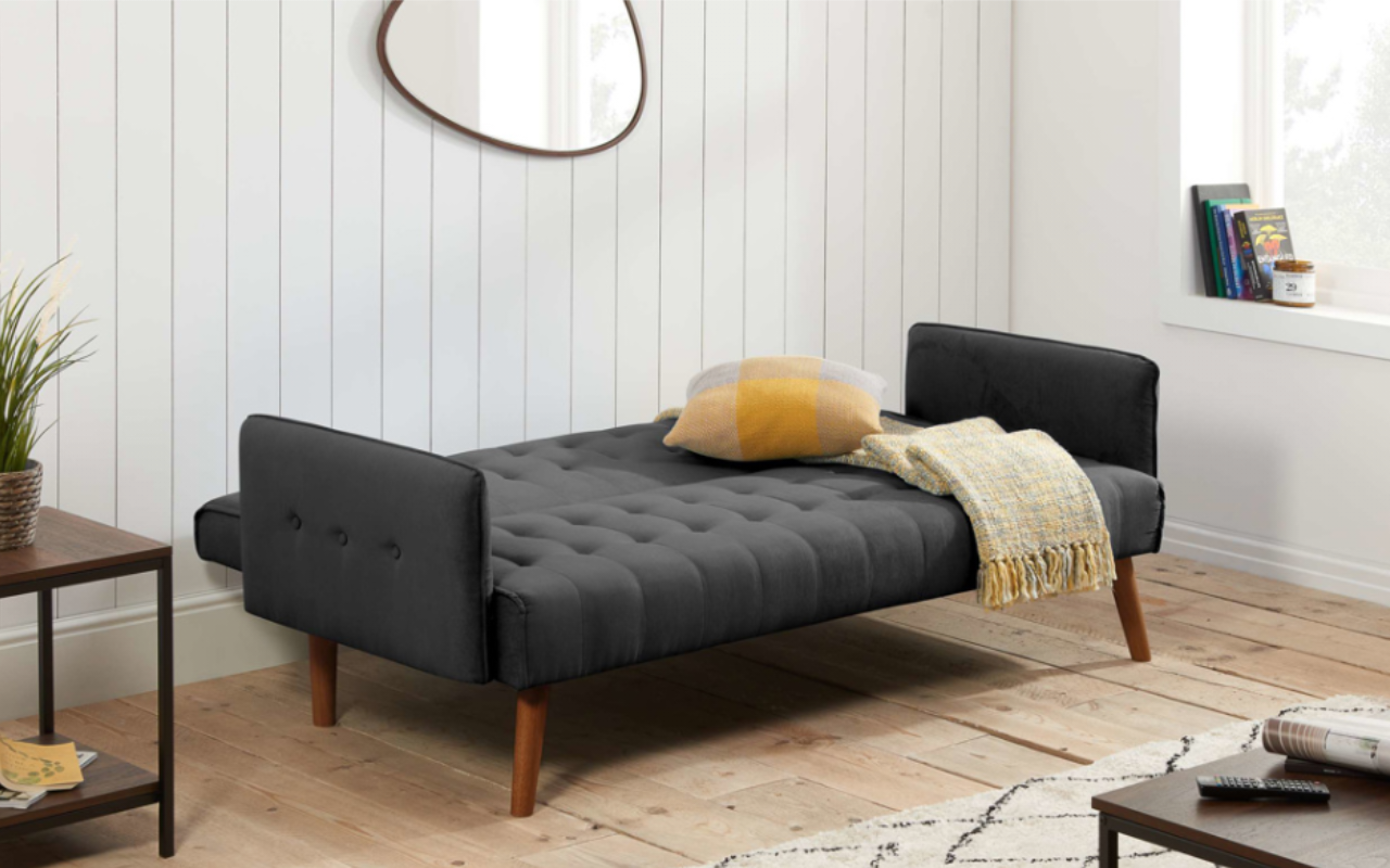 Hudson Grey Sofa Bed
