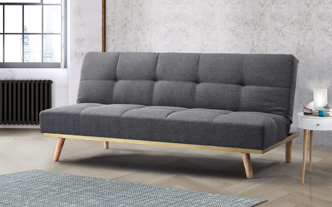 Snug Grey Sofa Bed