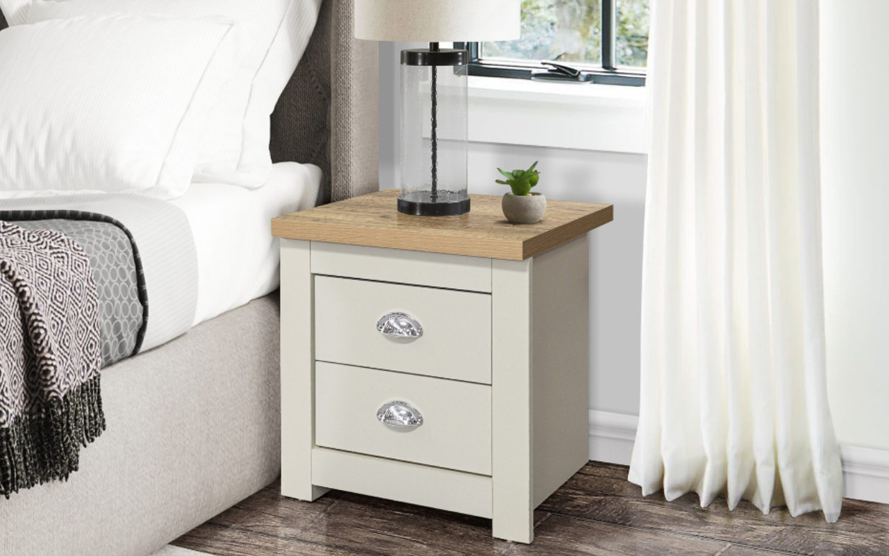 Highgate 3 Door Wardrobe + 4 Drawer Chest + 2 Drawer Bedside Set