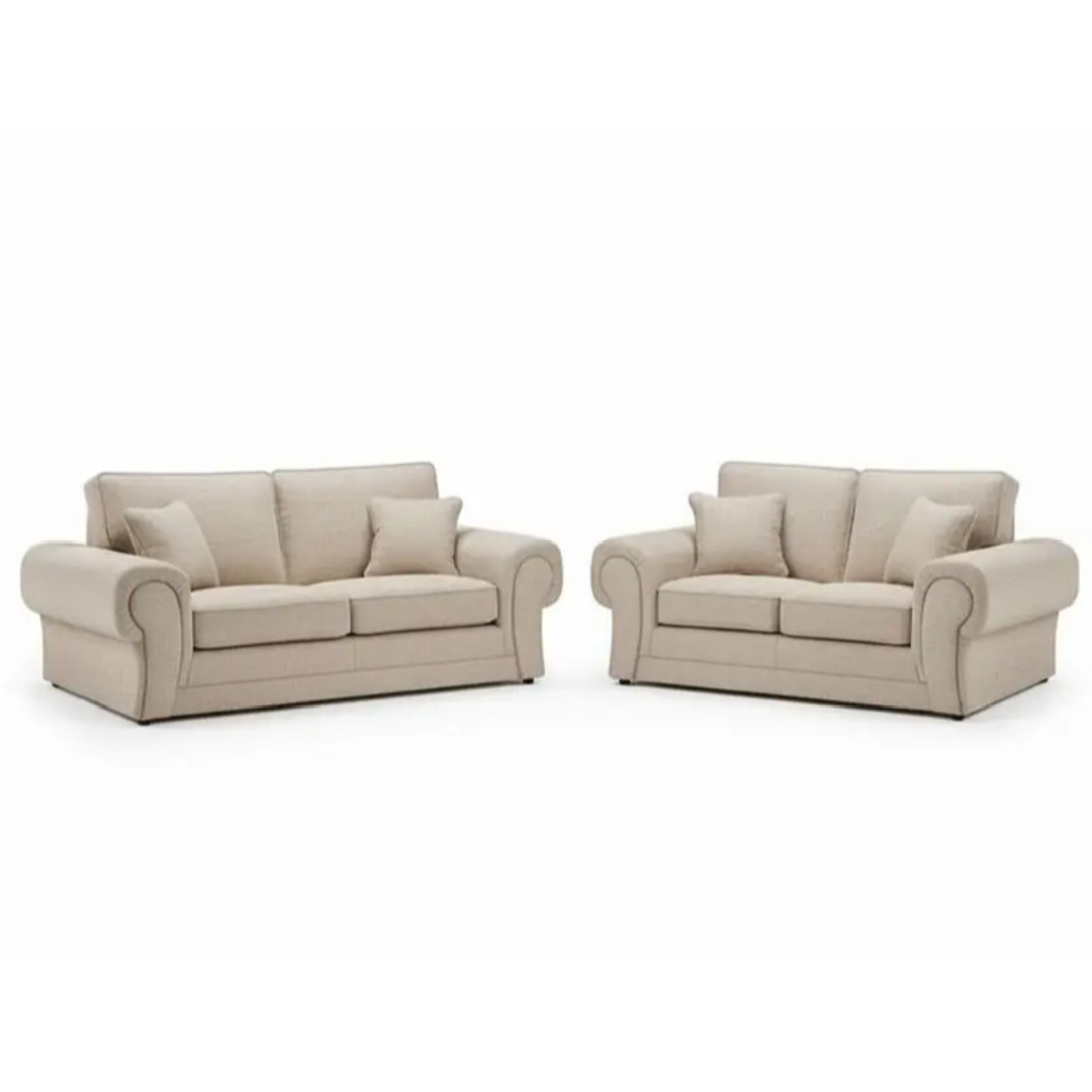 Fabric 3 + 2 Sofa Sets £1 Deposit – Pay Weekly Beds & Sofas