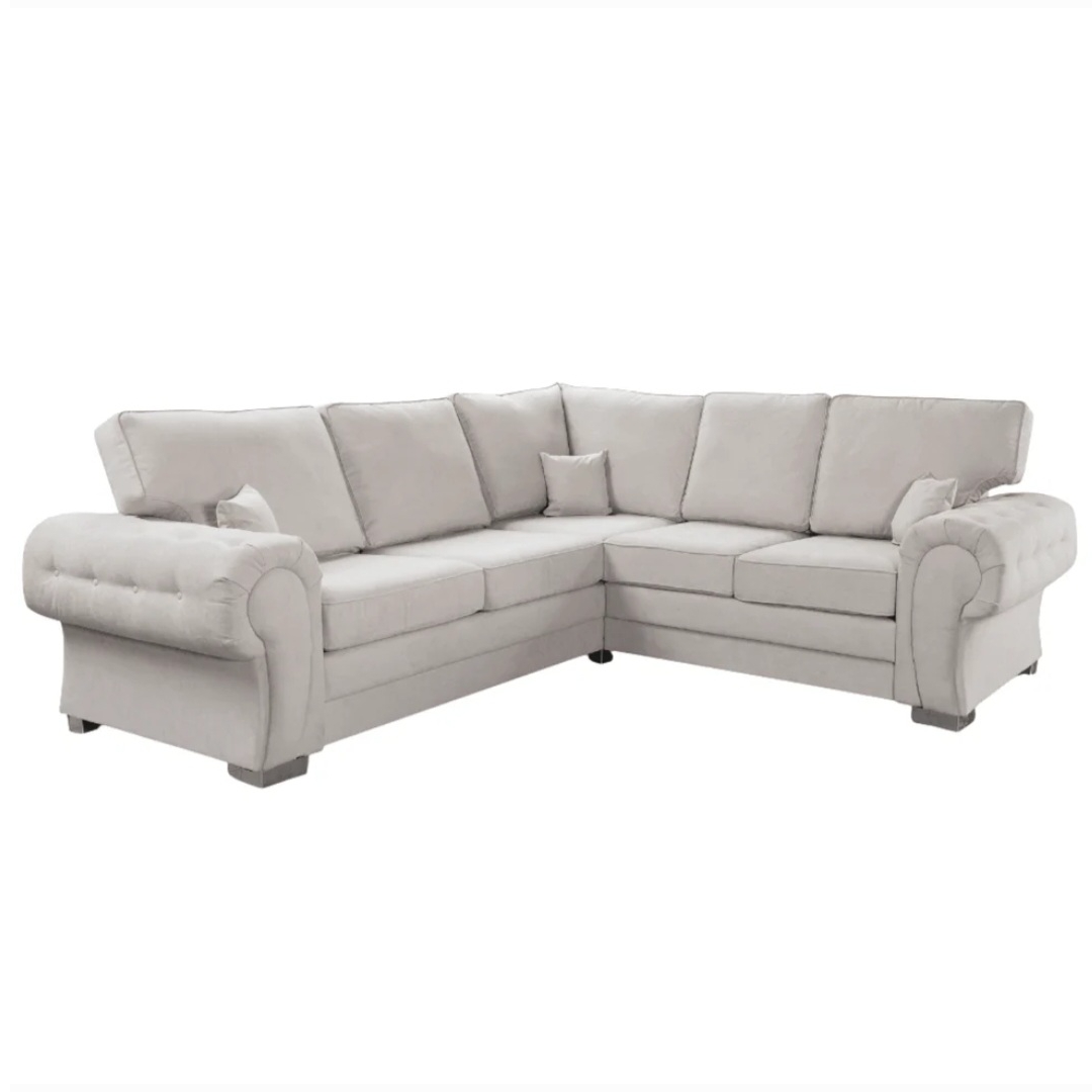 Serona Cancun Fabric Highback 5 Seater Corner Sofa