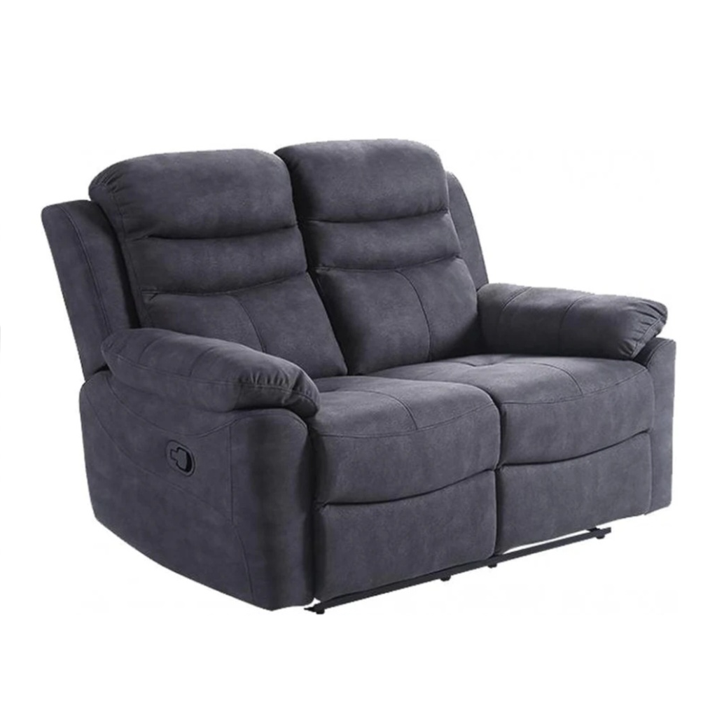 Conway Grey Fabric Recliner 3+2 Seater Sofa Set