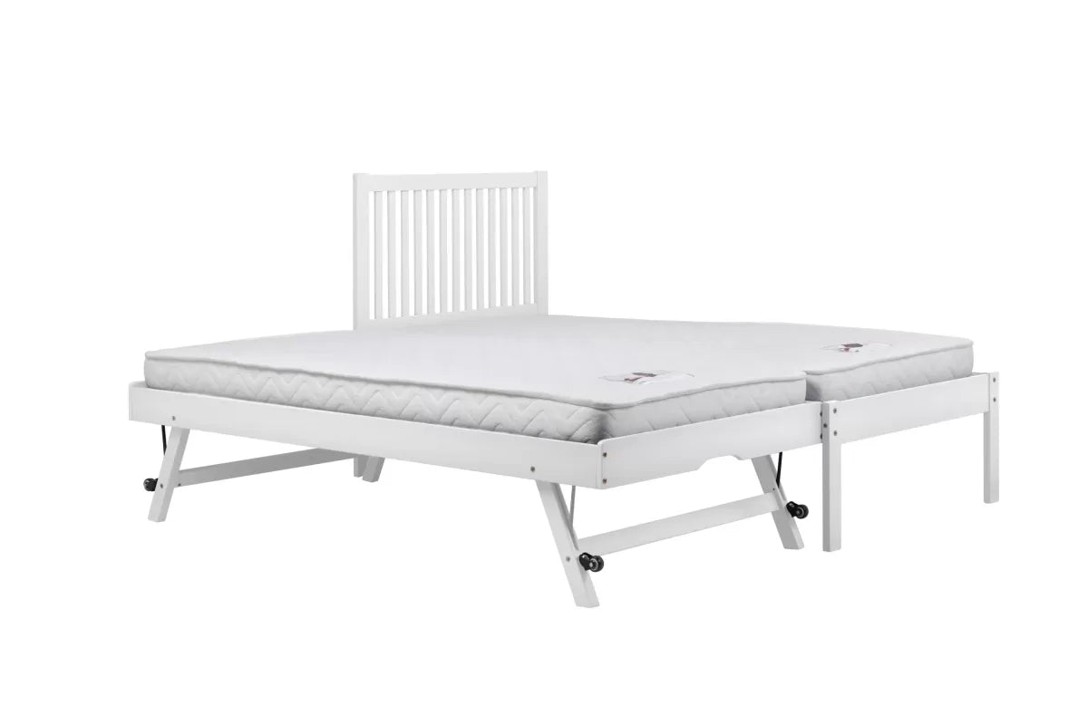 Buxton Guest Bed White + 2 Single Air Mattresses