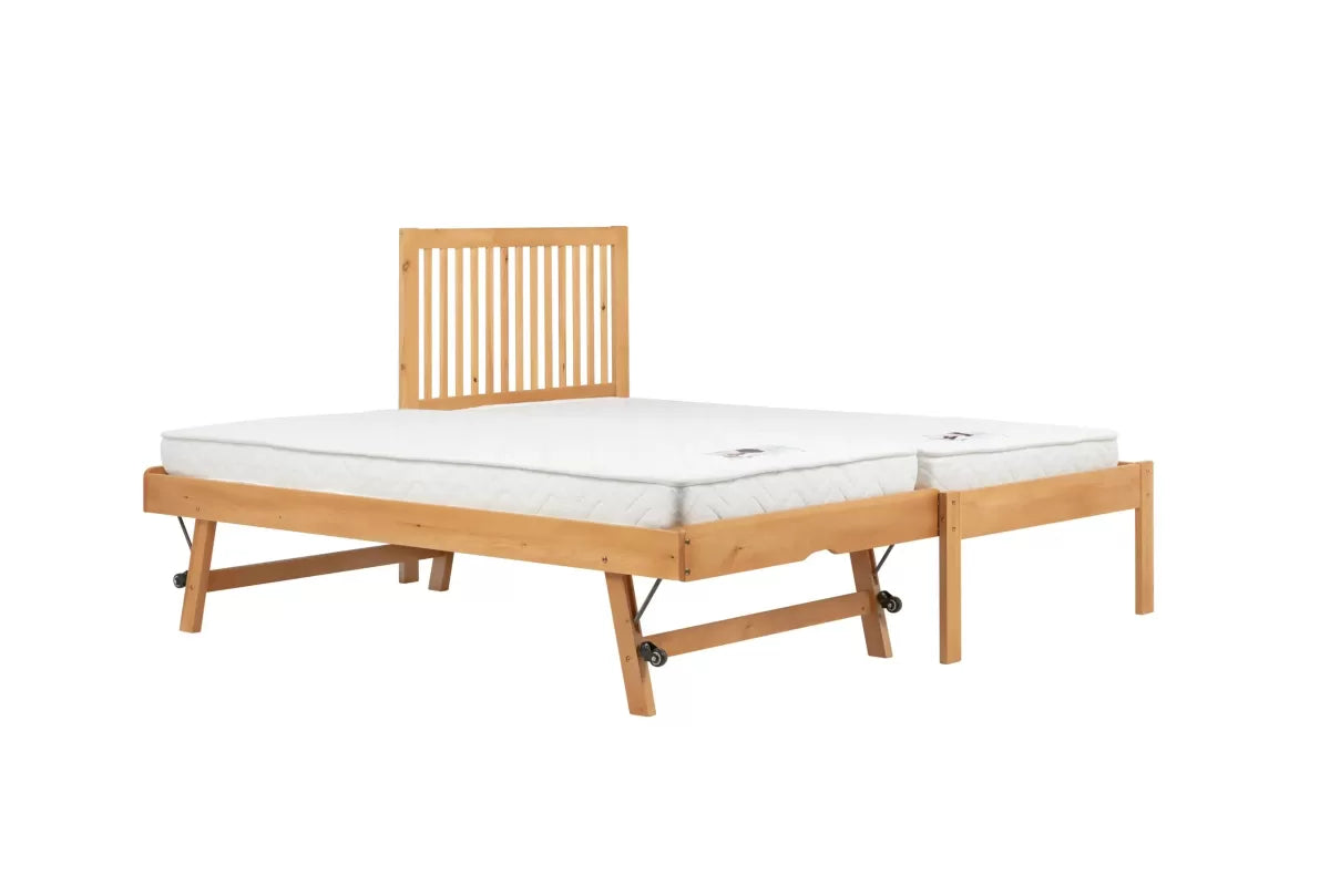 Buxton Guest Bed Pine + 2 Single Air Mattresses