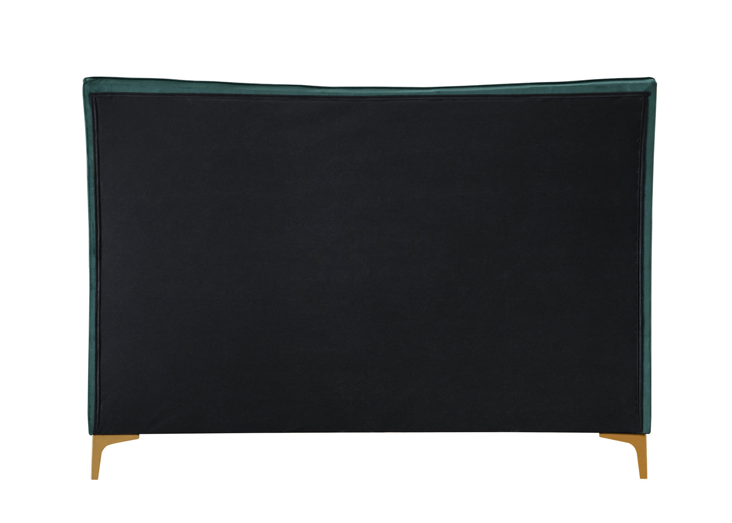 Clover Green Fabric King  Bed + Comfort King Mattress