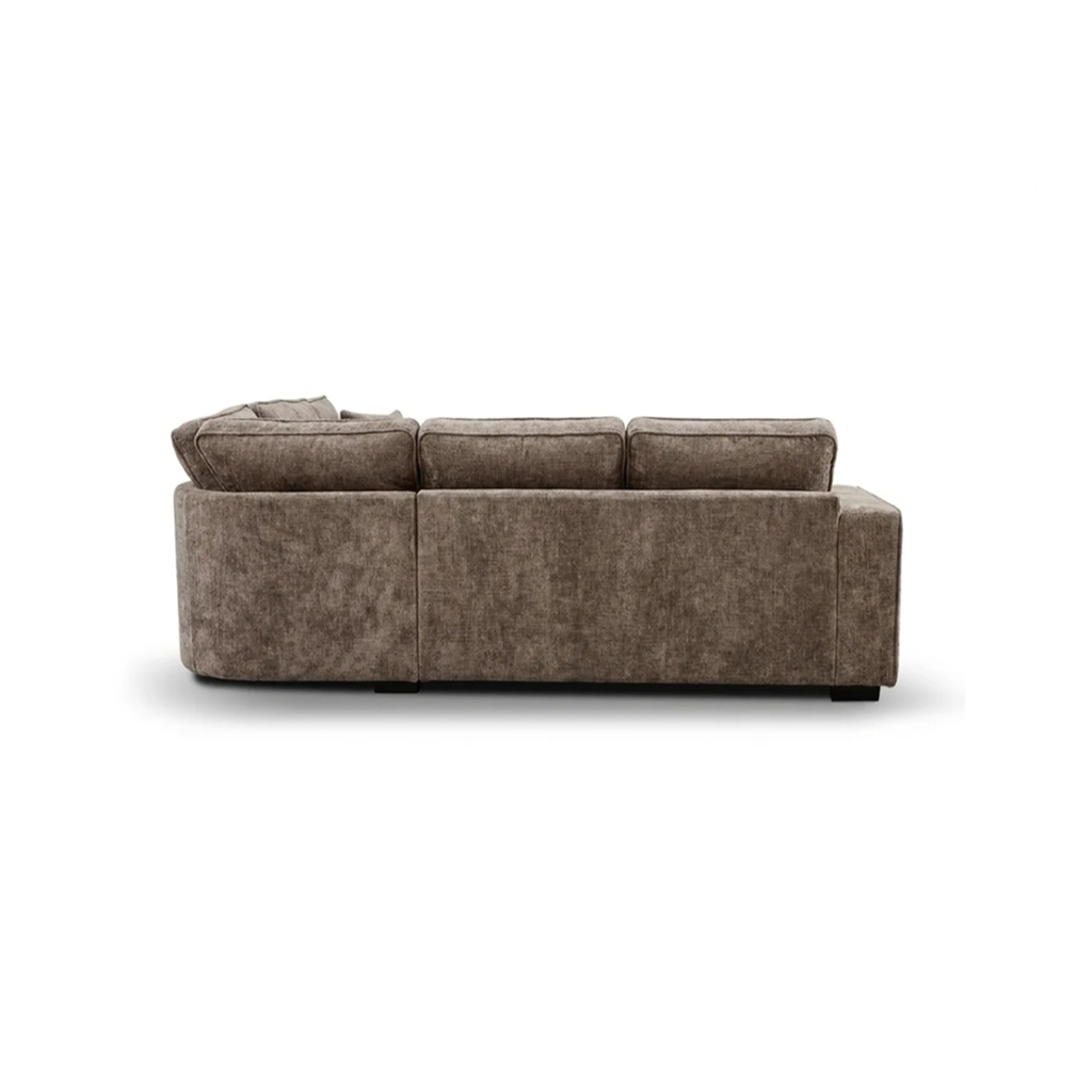 Camila Expresso Enzo Fabric 5 Seater Corner Sofa