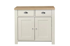 Highgate Cream & Oak	2 Door 2 Drawer Sideboard