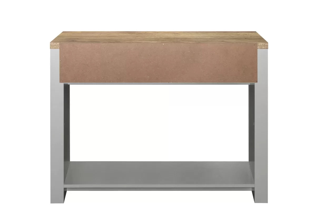 Highgate Grey & Oak 2 Drawer Console Table