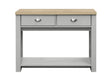 Highgate Grey & Oak 2 Drawer Console Table