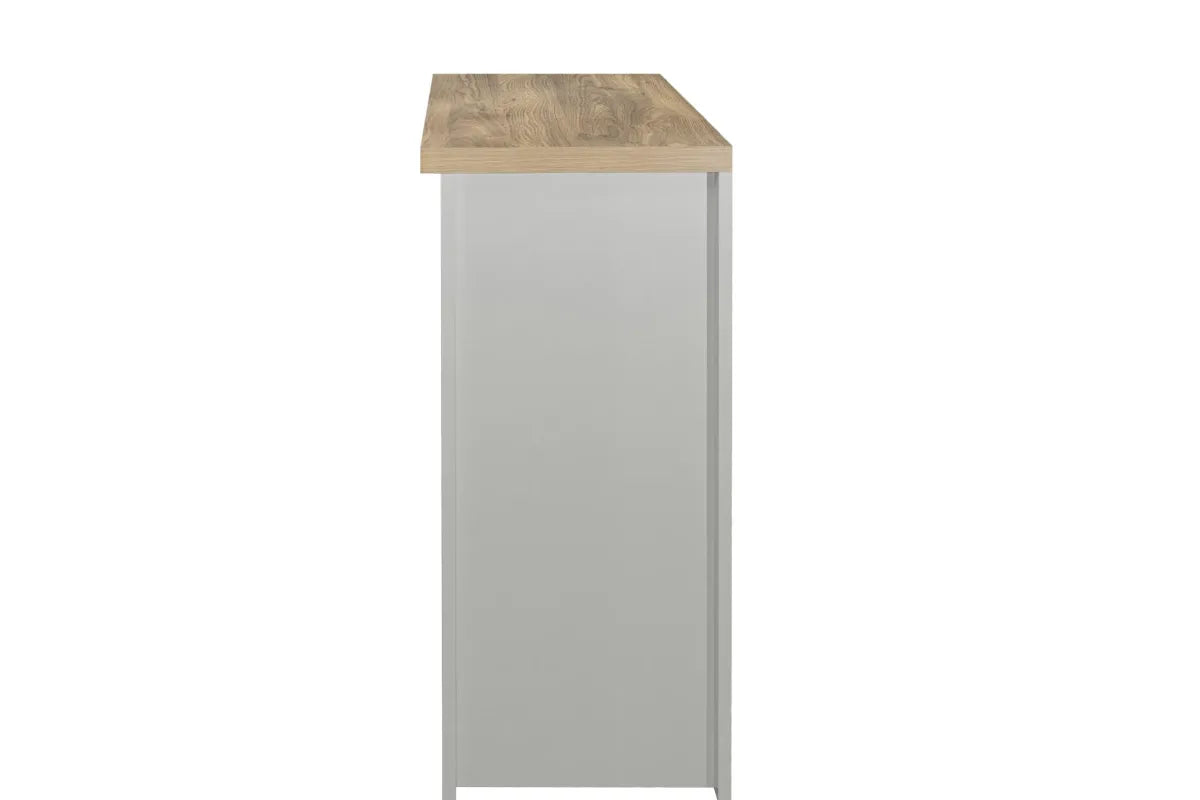 Highgate Grey & Oak 2 Drawer Console Table