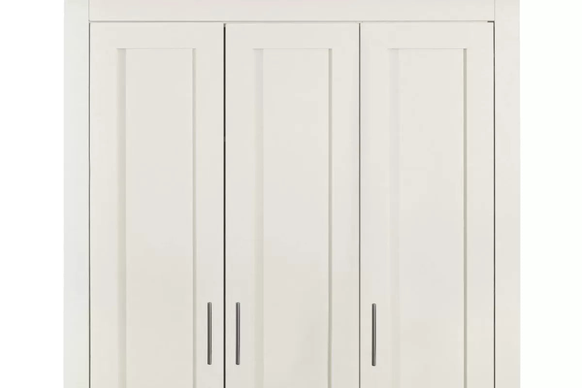 Highgate Grey & Oak 3 Door Wardrobe