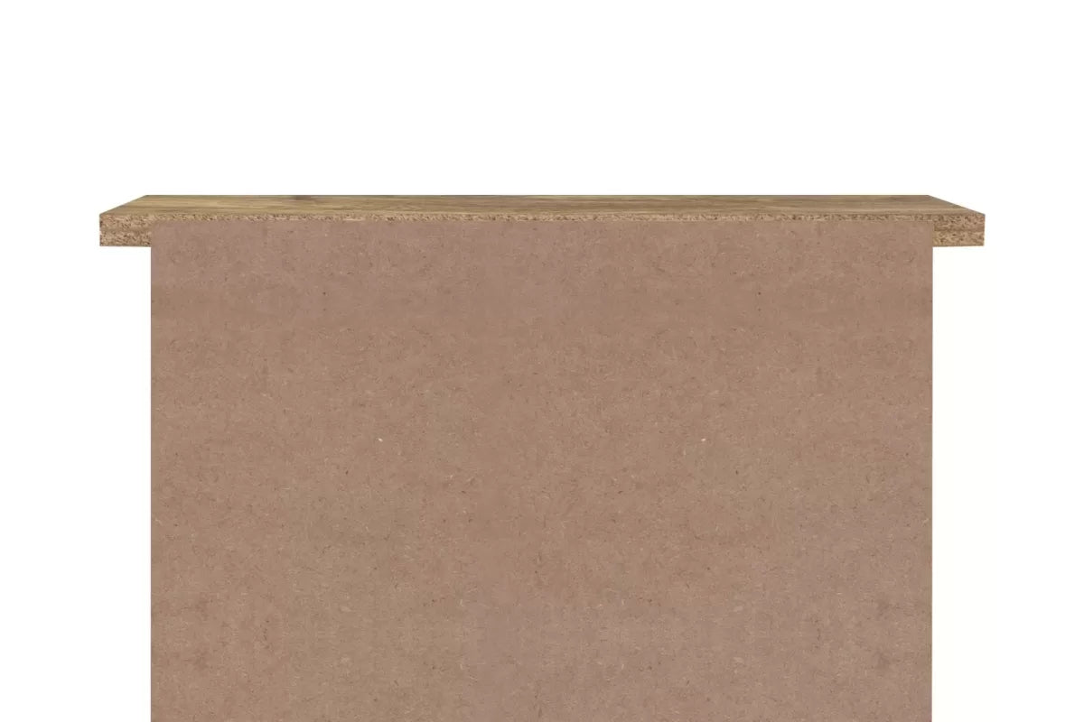 Highgate Navy Blue & Oak 4 Drawer Chest