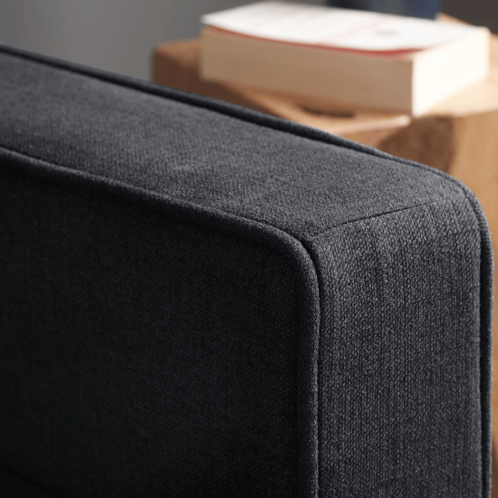 Hannah Charcoal Grey Fabric Sofa Bed