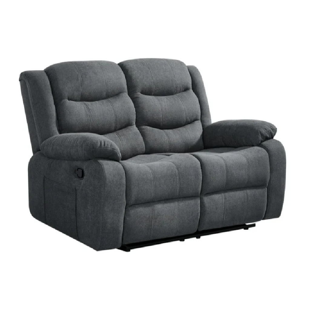 Harrogate Grey Fabric Recliner 3 + 2 Sofa Set