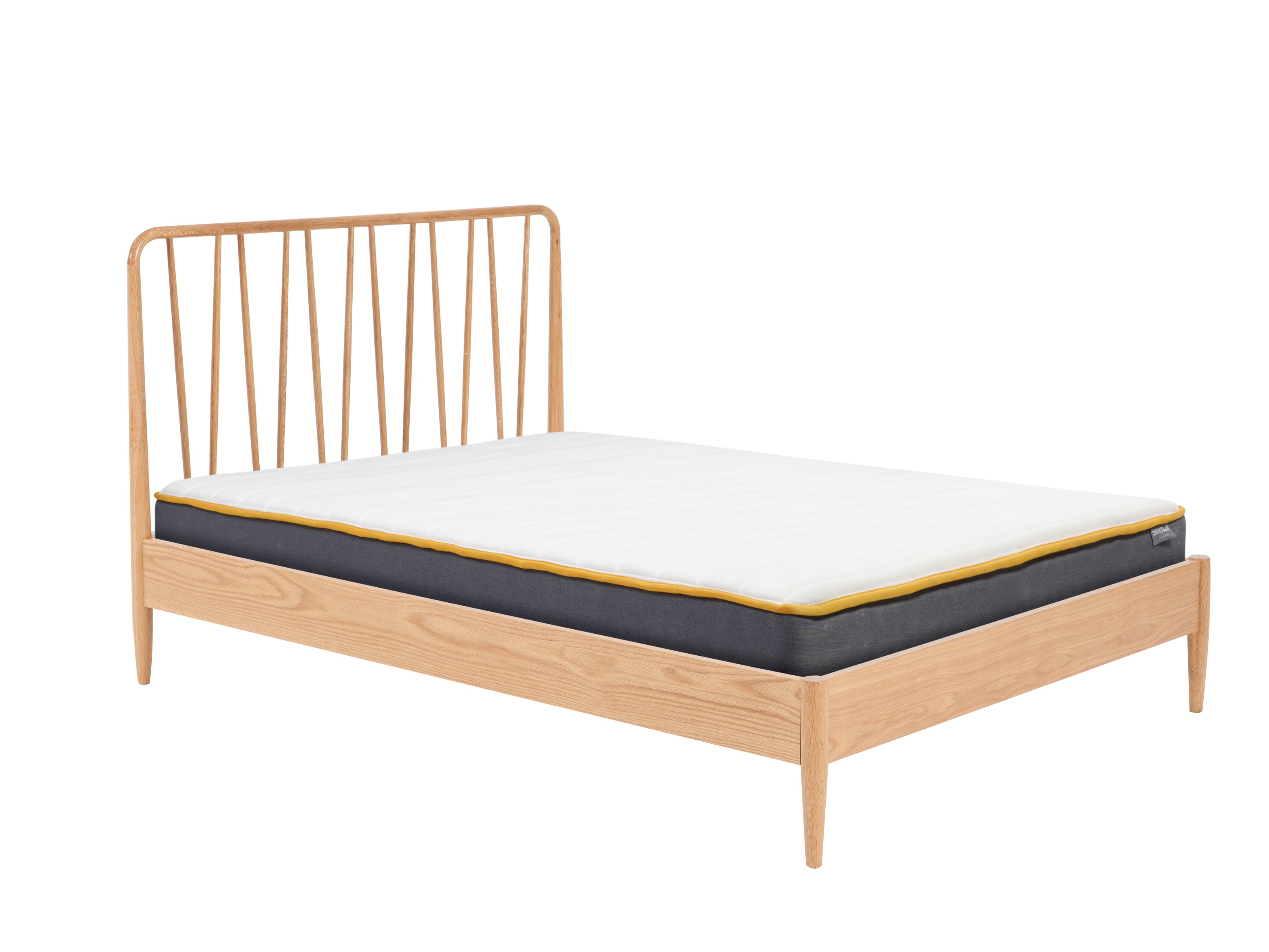 Jesper Oak Super King Bed