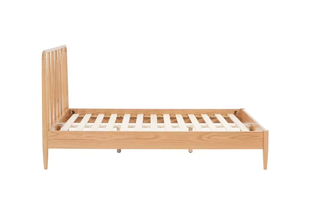 Jesper Scandi Oak King Bed + Bliss King Mattress