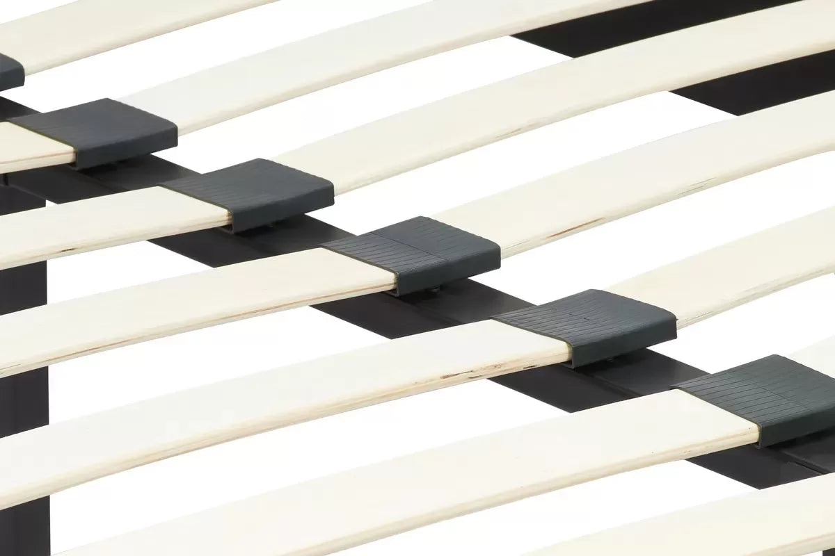 Loxley Blue Double Bed + Comfort Double Mattress