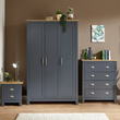 Launceston Blue 4 Piece Bedroom Furniture Set