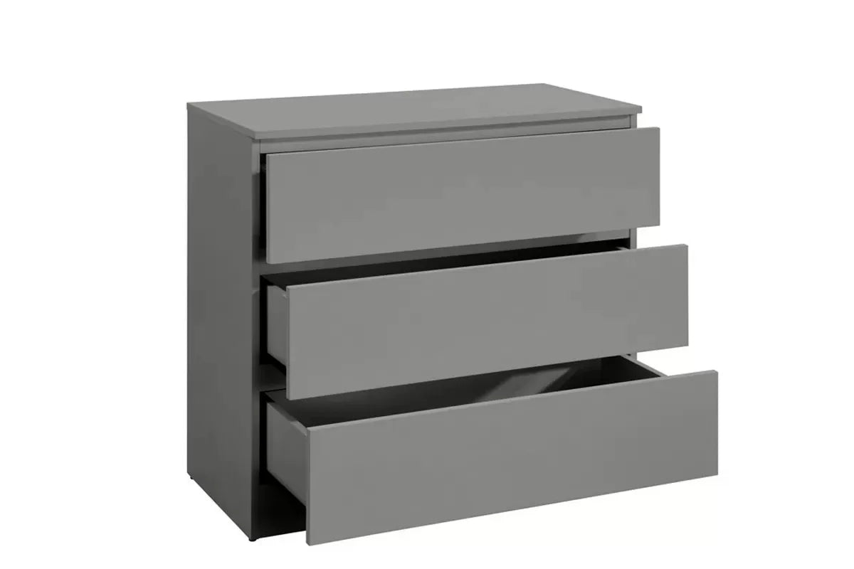 Oslo Grey 3 Drawer Chest