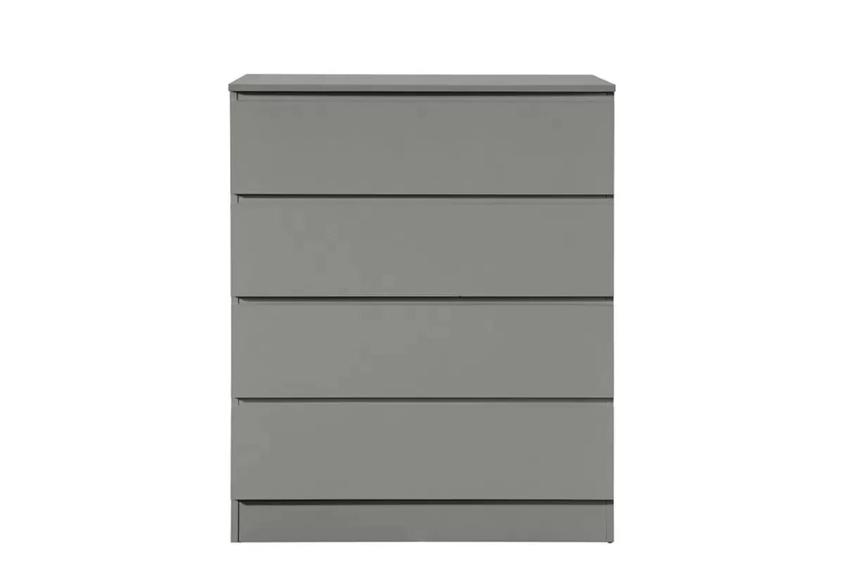 Oslo Grey 4 Drawer Chest