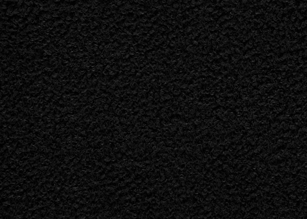 Otley Boucle Fabric Charcoal Double Bed + Heaven Double Mattress