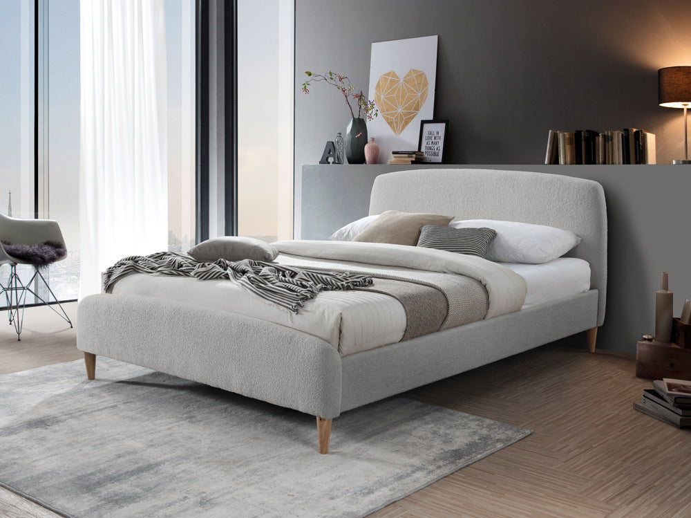 Otley Dove Grey King Bed