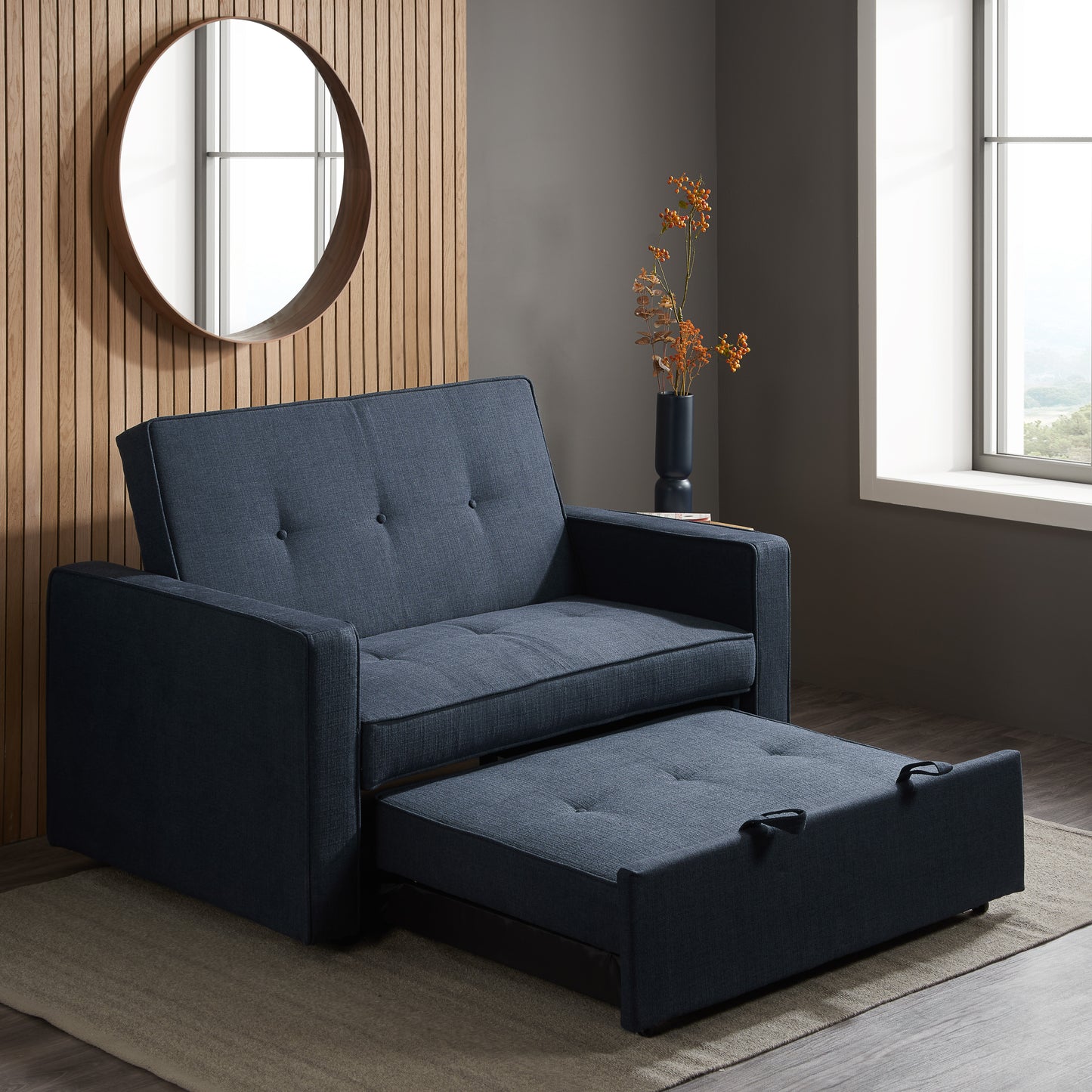 Otto Blue Sofa Bed