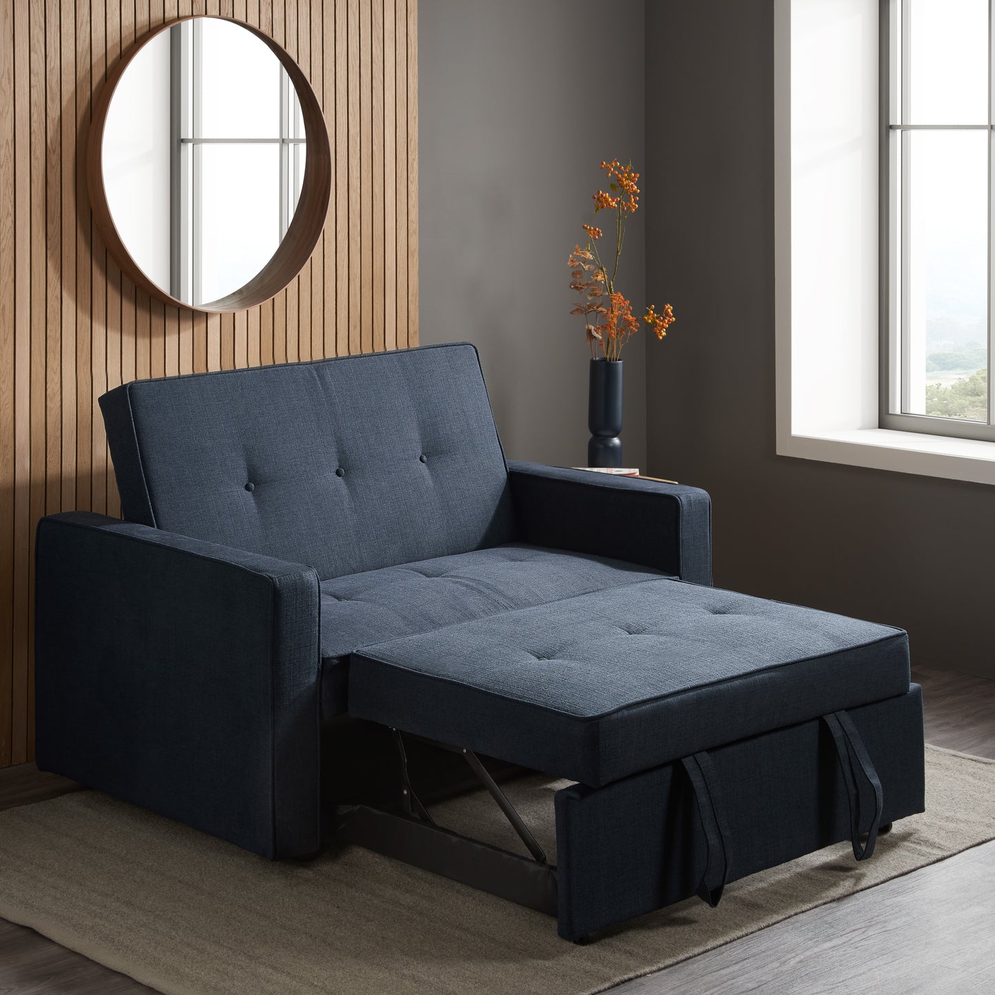 Otto Blue Sofa Bed