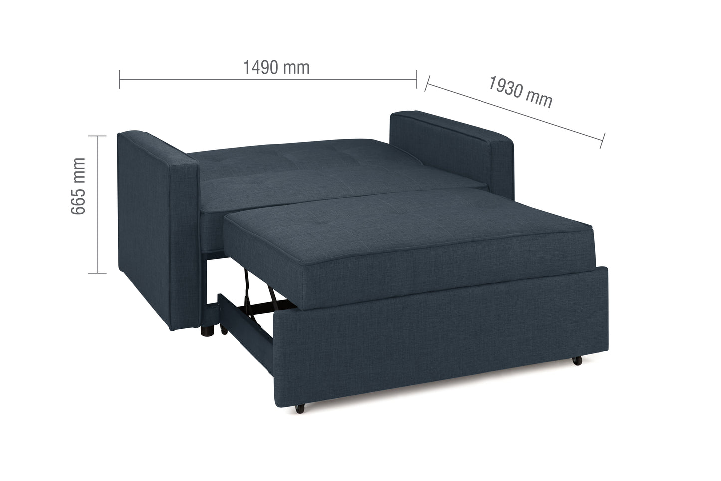 Otto Blue Sofa Bed