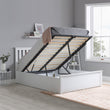 Pheonix White Ottoman Small Double Bed + Comfort Small Double Mattress