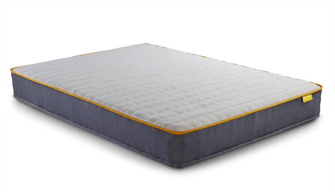 Herringford Ottoman Oak  King Bed + Comfort King Mattress