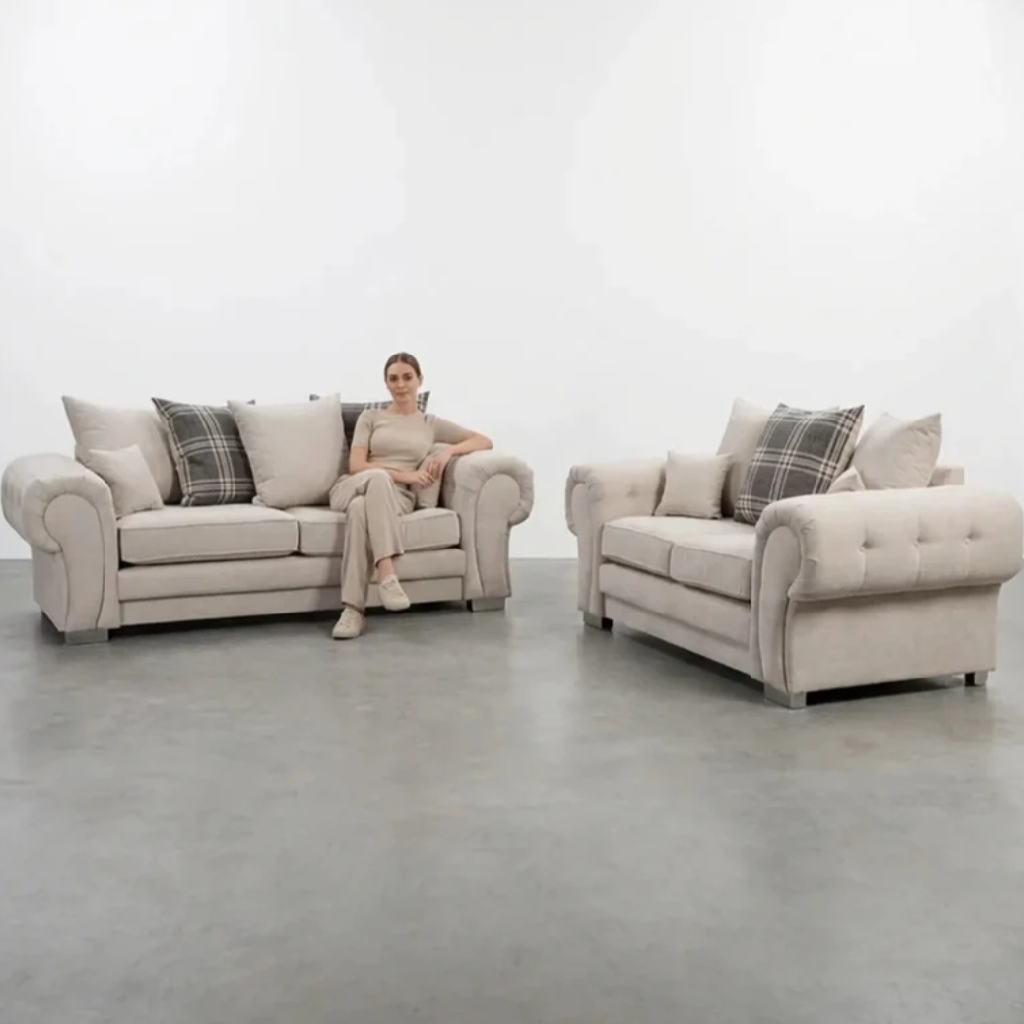Serona Cancun Scatterback 3 + 2 Sofa Set