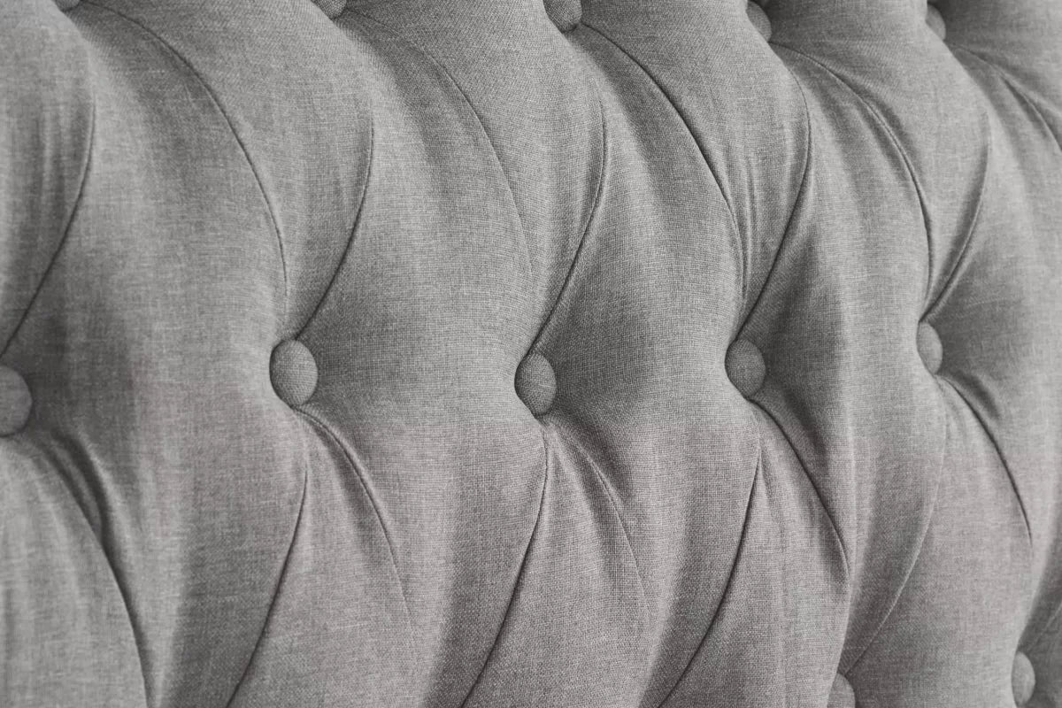 Valentino Grey Storage Double Bed + Bliss Double Mattress