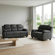 Valeria  Grey  Fabric 3+2 Seater Sofa Set