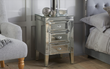 Valencia 3 Drawer Bedside