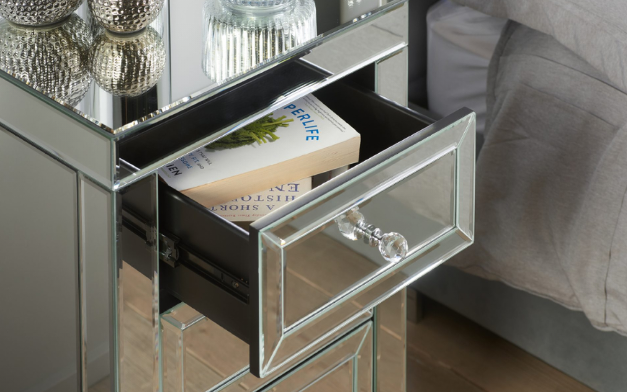 Valencia 3 Drawer Bedside